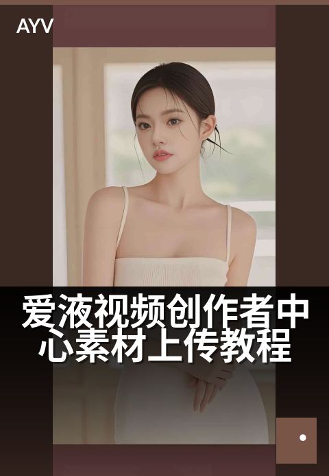 爱液视频创作者中心素材上传教程 - 零基础也能快速上手-爱液视频本日主推