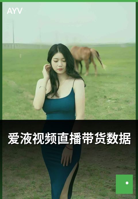 爱液视频直播带货数据 - 直播带货 GMV 数据与品类分布-爱液视频