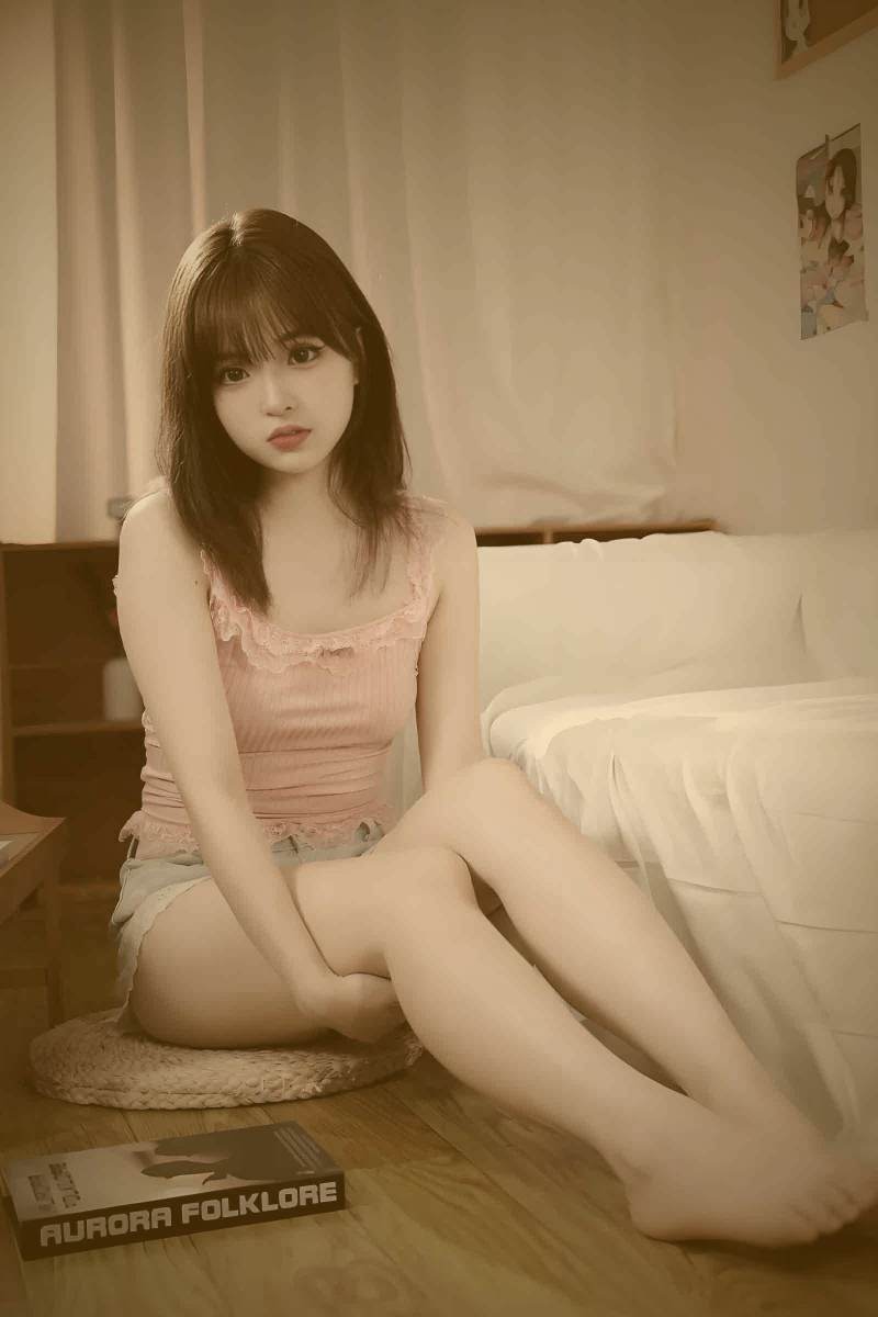一位短视频创作者正在笔记本电脑前审阅合同文件，旁边放着相机和三脚架